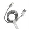 for iphone Magnet Head 4ft Nylon Data Cable, USB Magnetic Cable for sale