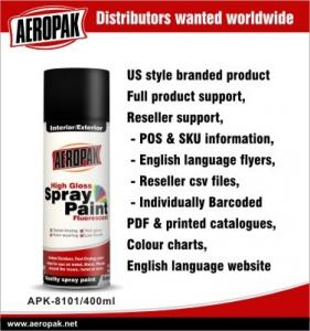 Cheap Custom Color Acrylic Aerosol Spray Paints For Industrial With High Gloss wholesale