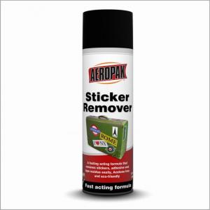 Cheap 500ml Adhesive Sticker Remover Spray Metal Can Aeropak LPG Gas wholesale