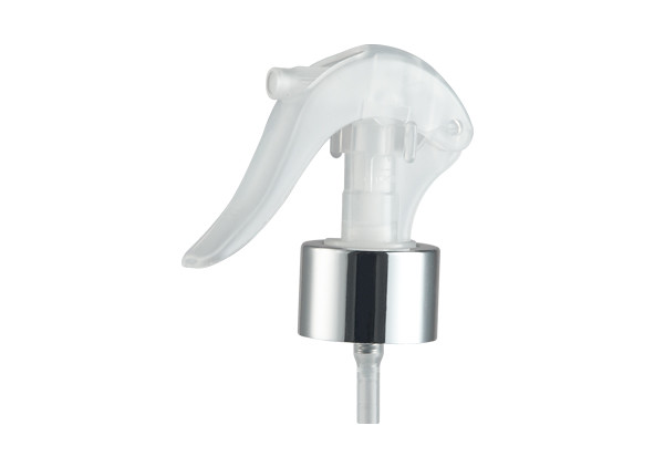 Cheap Aluminum Closure Transparent Mini Trigger Sprayer 28/410 Size wholesale