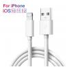 TPE PVC 3ft 6ft IPhone Charger Cable MFi 2.4A For Apple IPhone for sale