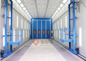 Cheap Lift Man In Paint Room Truck Paint Spray Booth With 3D Lifting Platform wholesale