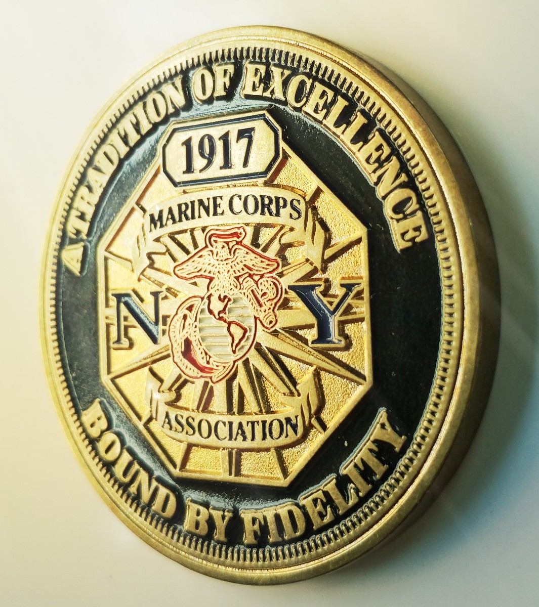 China Professional Custom Military Challenge Coins With New York State Troopers Logo on sale