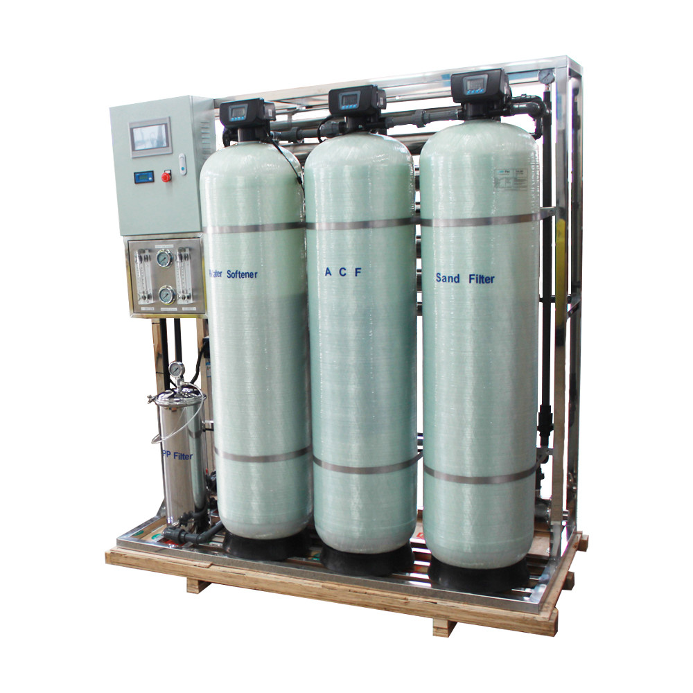 China Automatic 1500L/Hr RO Water Purifying System Removes Chlorine For Drinking Water on sale