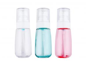 Cheap Blue Pink Cosmetic Plastic Bottles Customized Capacity And Colors wholesale