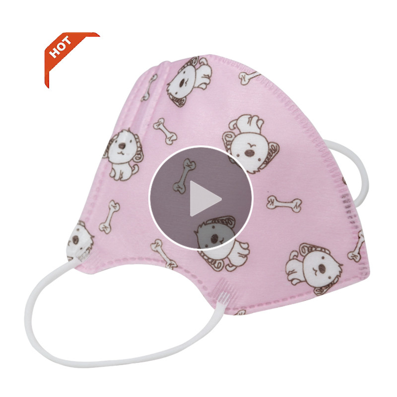 Buy cheap Kid Wearing Medical Mask Disposable N95 Shield With Breather Valve from wholesalers