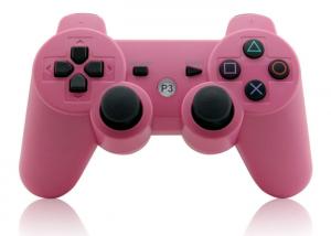 China Pink Ps3 Joystick Controller Gamepad Wireless ABS Plastic Material G Gyroscope Sensor on sale