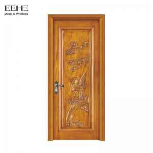 Cheap Finished Surface Solid Hardwood Internal Doors For Commercial Office Buildings wholesale