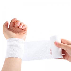 Cheap Single Use Medical Bandage Gauze Tape For First Aid Body Care Treatment wholesale
