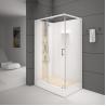 Buy cheap Square Bathroom Shower Cabins White Acrylic ABS Tray white Painted 1200*80*225cm from wholesalers