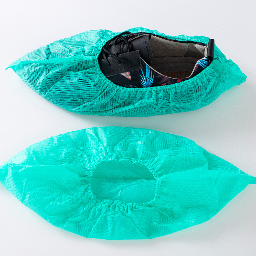 Cheap High Performance Disposable Shoe Cover Non - Skid  Polypropylene Pe Cpe Boot Covers wholesale