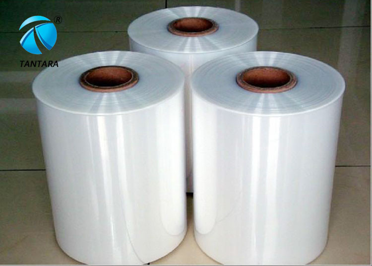 Cheap Clear polyolefin Heat shrinkable plastic film , shrink packaging film wholesale