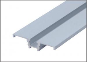 China TUV 6063 T5 Silver Matt Anodized Threshold  Extruded Aluminum Shapes on sale
