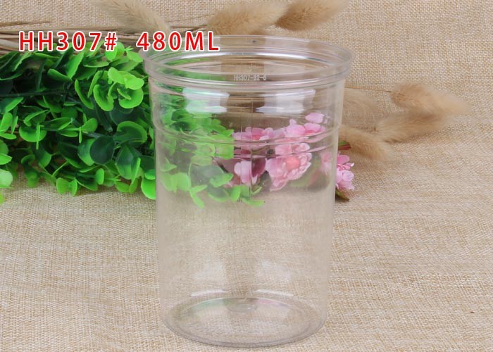 China Easy Open Jar Plastic Graduated Cylinder PE Cap Can Be Covered on sale