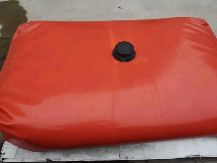 Cheap Anti Corrosion Orange Big Bag Container , Collapsible Pillow Container Big Bag wholesale