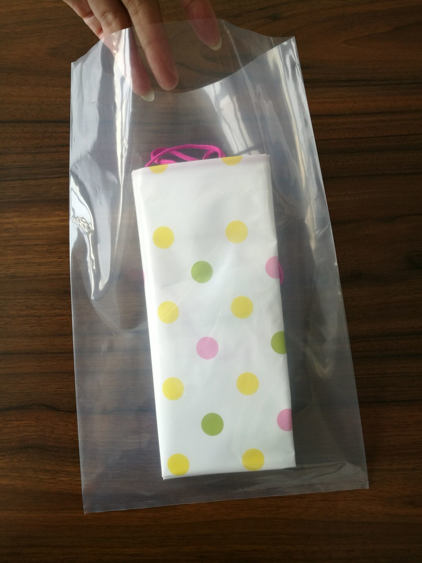Cheap Side Gusset Small Resealable Plastic Transparent Bags For Shopping Packaging wholesale