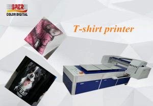 China Desktop Flatbed A3 Digital Tee Shirt Printing Machine 2065 * 1705 * 1240mm on sale
