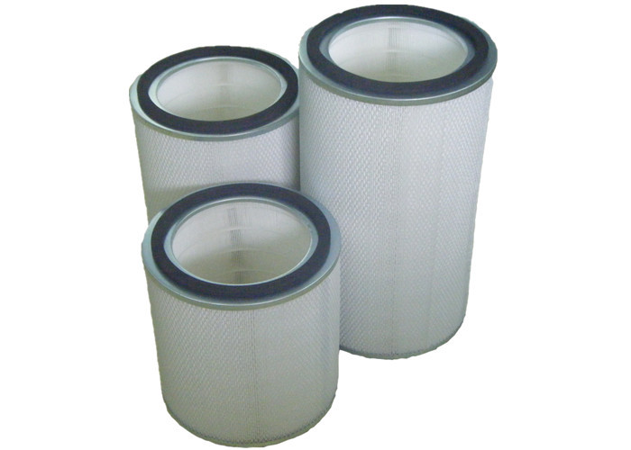 Cheap U15 Glass Fiber Cartridge ULPA Air Filter Media , Low Resistance Clean Room Air Filter wholesale