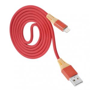 Cheap High Safety MFi Certified USB Cable 5V 2.4A Red Color For Phone wholesale