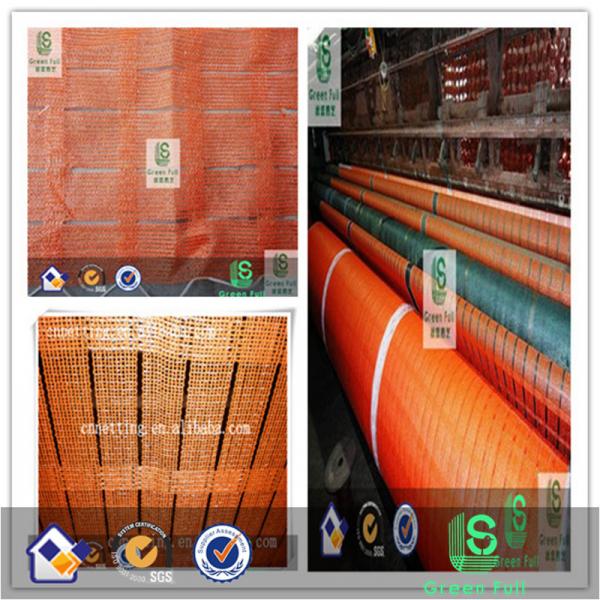 Quality 100% virgin HDPE safety construction signal mesh/safety barrier fence/safety barrier netting for road for sale