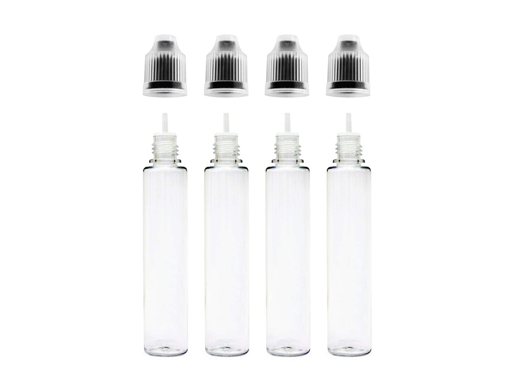 Cheap 30 Ml Miniature Transparent Pet Bottles Secure With  Child Resistant Cap wholesale