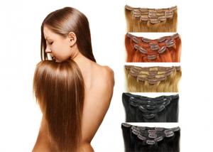 Full Ends Seamless Easy Clip In Human Hair Extensions For Black Women