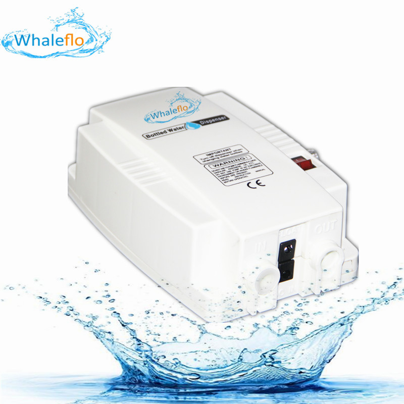 China Whaleflo similar Flojet 5 gallon water bottle pump 110V-230V ac 0.5a electric water dispenser on sale