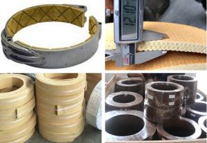 Cheap Rubber Based Brake Band Lining , Non Asbestos Woven Brake Lining wholesale