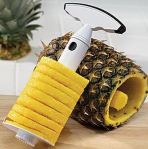 China Home Plastic Handle ABS and TPR Fruit Pineapple Peeler Corer Slicer on sale