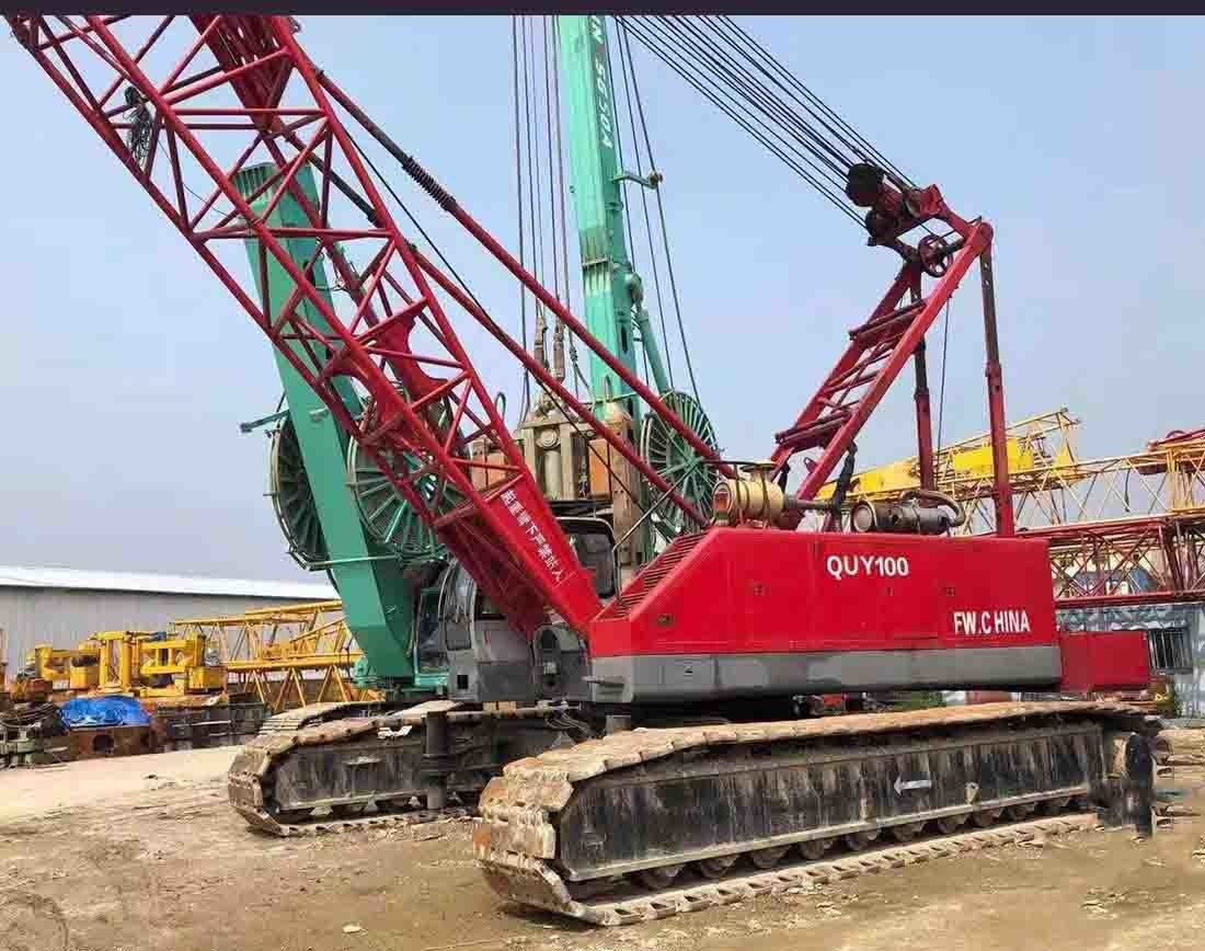 Buy cheap Fuwa QUY100 Used Crawler Crane With 100 Tons Lifting Capacity from wholesalers