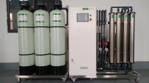 Cheap 99.80% 500LPH RO EDI Water Treatment System With PLC Control wholesale