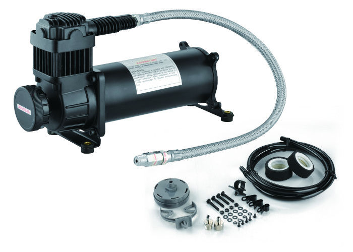 Cheap Black Single Powerful 200 PSI Air Suspension Compressor Heavy Duty IP67 wholesale