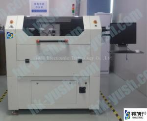 China 1070nm IPG Fiber Laser Stencil Cutting Machine For Stainless Steel on sale