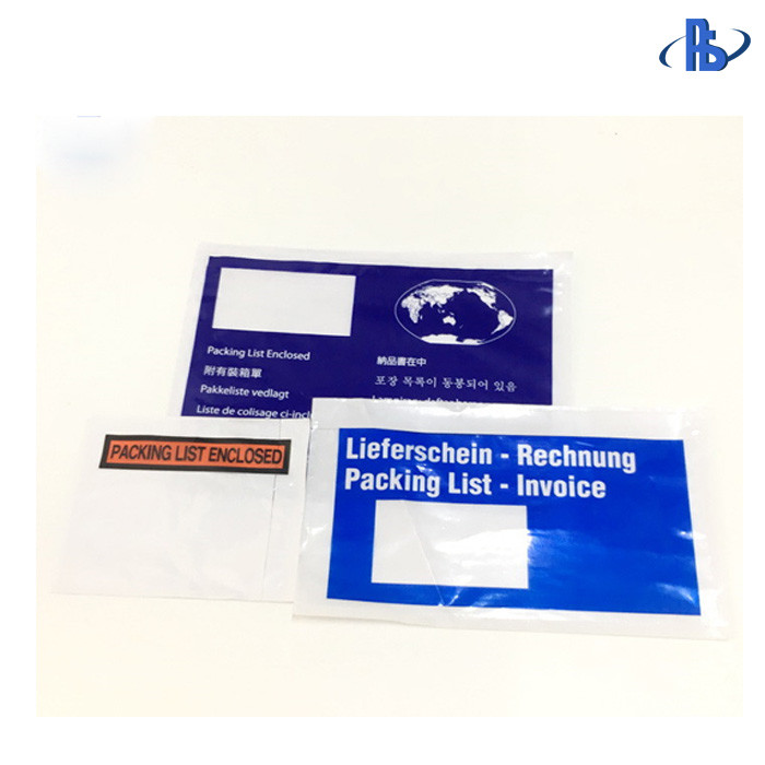 Cheap Tear Proof Polyethylence Back Patch Pockets For Transportation Documents wholesale