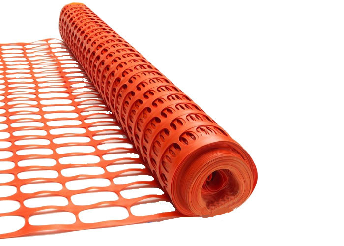 Quality HDPE Orange Portable Lightweight Garden Fencing Plastic Mesh Plant Protecting for sale