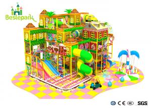 PVC Soft Cover Indoor Infant Playground , Large Indoor Playground For Communities