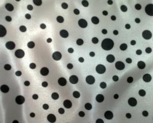 China Fabric satin polka dot on sale