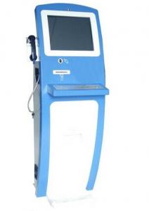 Cheap Floor Standing Self Check Kiosk Single Screen With Phone Multifunctional wholesale