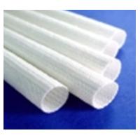 China Extruded Silicone rubber fiberglass sleeving for sale