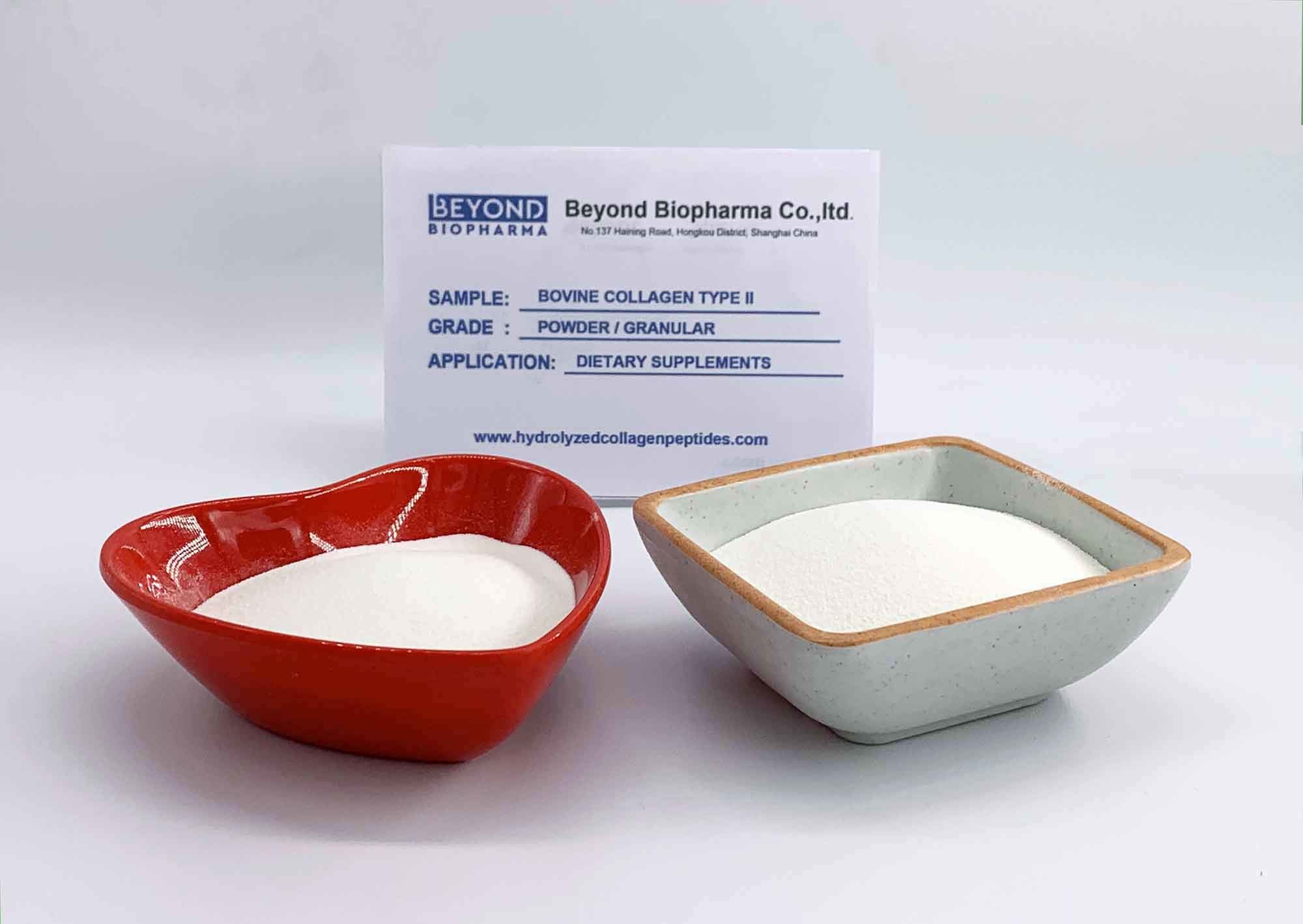 China Primary Structural Bovine Type ii Collagen Improve Bone And Joint Health on sale