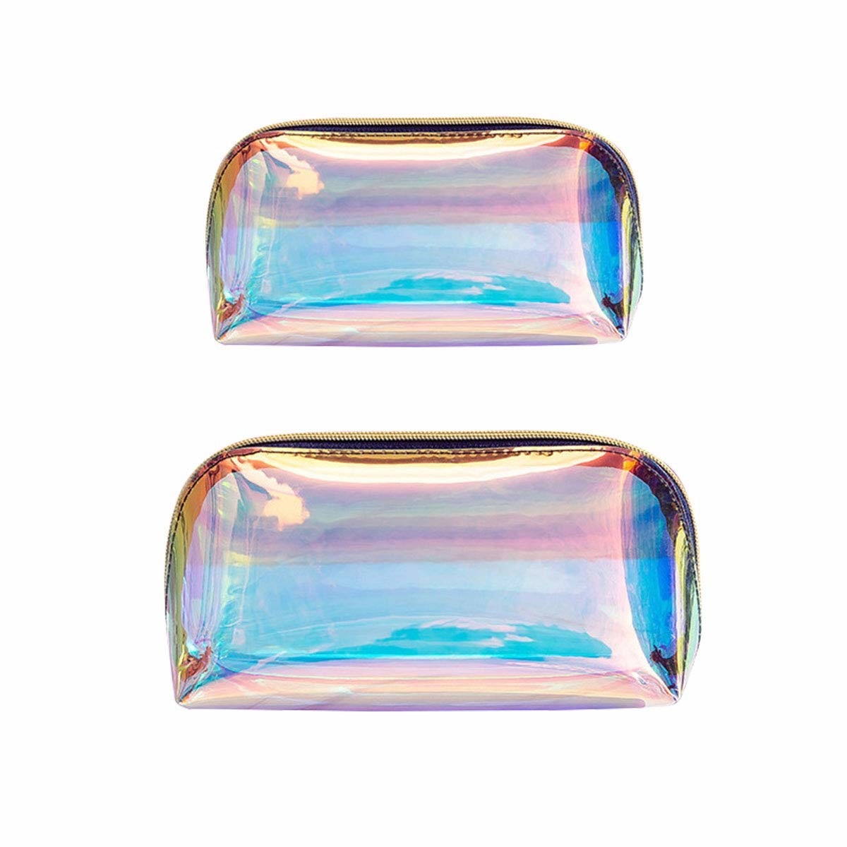 Quality Rainbow Laser Hologram Cosmetic Bag for sale