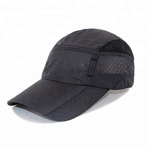 Cheap Fashionable Nylon 5 Panel Hat , Custom Sport Dry Fit 5 Panel Golf Hat wholesale