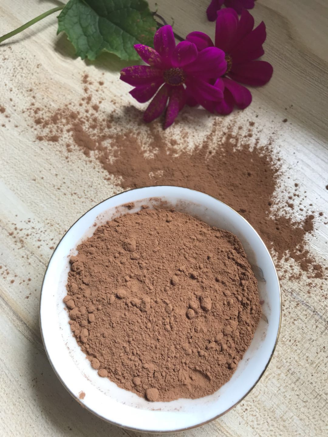 Cheap NF02 Dark Brown Natural Low Fat Cocoa Powder 4%-8% Fat Content , 5.0-5.8 PH Value wholesale