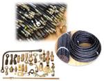 dot fmvss106 sae j1401 standard approved 1/8 size rubber hydraulic brake hose