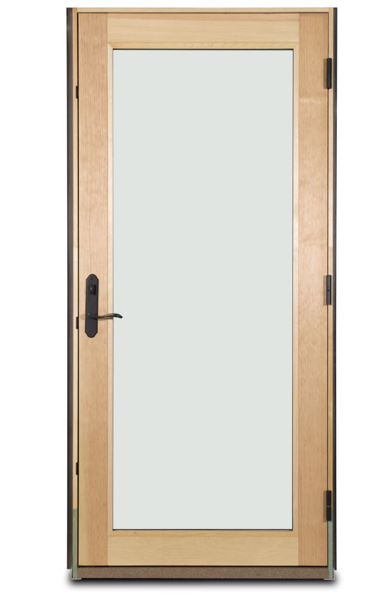 Cheap Hinged Operated Swing Aluminium Door , Right Hand Inswing Interior Door wholesale