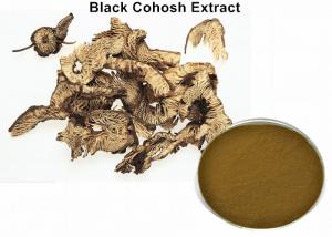 Cheap Pure Black Cohosh Root Extract For Menopause , Dark Brown Powder Natural Botanical Extracts wholesale