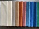 China Curtain Felpa Fabric , 100% Polyester Blue Velvet Upholstery Fabric on sale