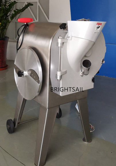 China 200kg/H Stainless Steel 1.5kw Vegetable Slicer Dicer Machine on sale