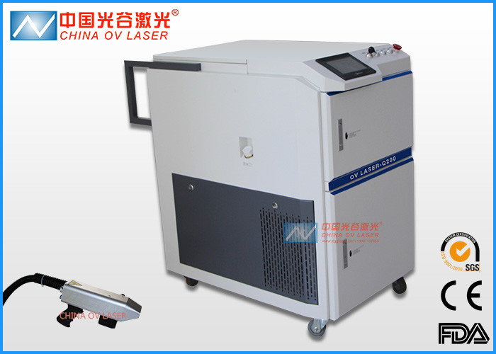 Fiber OV Laser Cleaning Machine For Tyre Mold No - Damage Removal