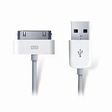 Cheap USB Data Cable for iPhone 4S/4, with High-speed Data Transfer and Synchronization Charging wholesale